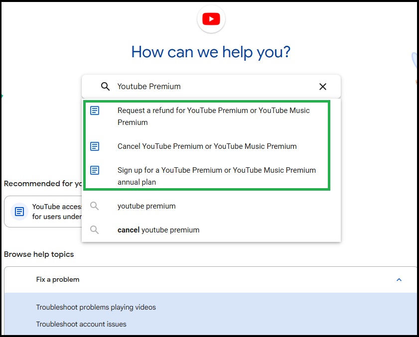 YouTube Help Center
